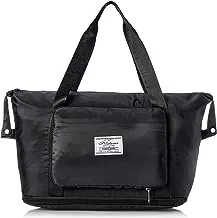 OX Polyester Black Duffle Bag OX-30 For Unisex, Size 40D*30W*15H