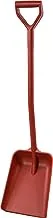 FBK Ergonomic One Piece Shovel, Short Handle Metal Dect. and X Ray ( 270 x 340 x 1120 mm ) Red 74103