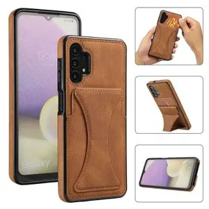 For Samsung Galaxy A32 Protective Case(Brown)