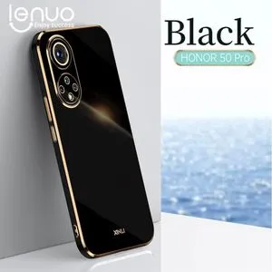 Lenuo for Huawei Honor 50 Pro 6D Plating Soft Silicone Phone Case