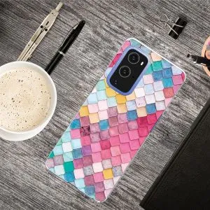 For OnePlus 9 Painted TPU Case(Color Quartet)