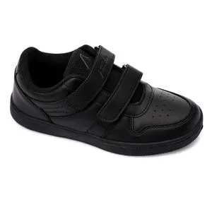 Activ Velcro Kids Rubber Sole Sneakers - Black