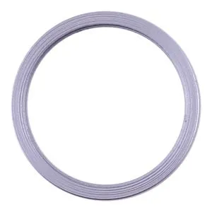 2 PCS Rear Camera Glass Lens Metal Protector Hoop Ring For IPhone 11(Purple)