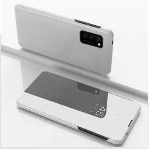 For Samsung Galaxy A32 5G Leather Case(Silver)