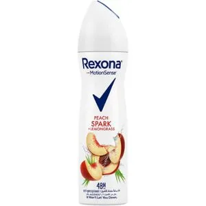 Rexona Spray PEACH SPARK +lemongrass - 150Ml