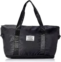 OX Polyester Black Duffle Bag OX-27 For Unisex, Size 40D*30W*15H