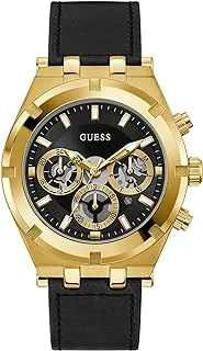 GUESS Continental GW0262G2 Men's Watch, black, Strap