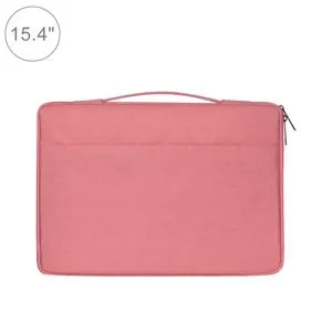 Universal 15.4 Inch Fashion Casual Polyester + Nylon Laptop Handbag Case Cover Case، Forbook، Samsung، Lenovo، Xiaomi، Sony، DELL، CHUWI، ASUS، HP (وردي)