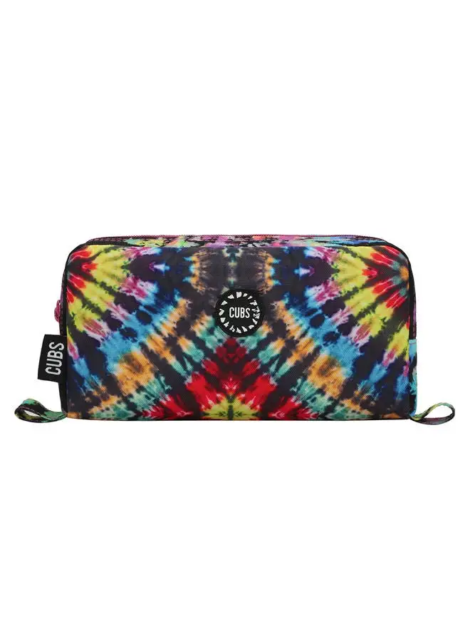 CUBS Cubs Senior Tie Dye Colorful Black MultiColor Pencil Case