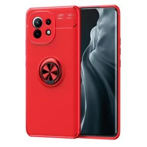 For Xiaomi Mi 11 TPU Case(Red+Red)