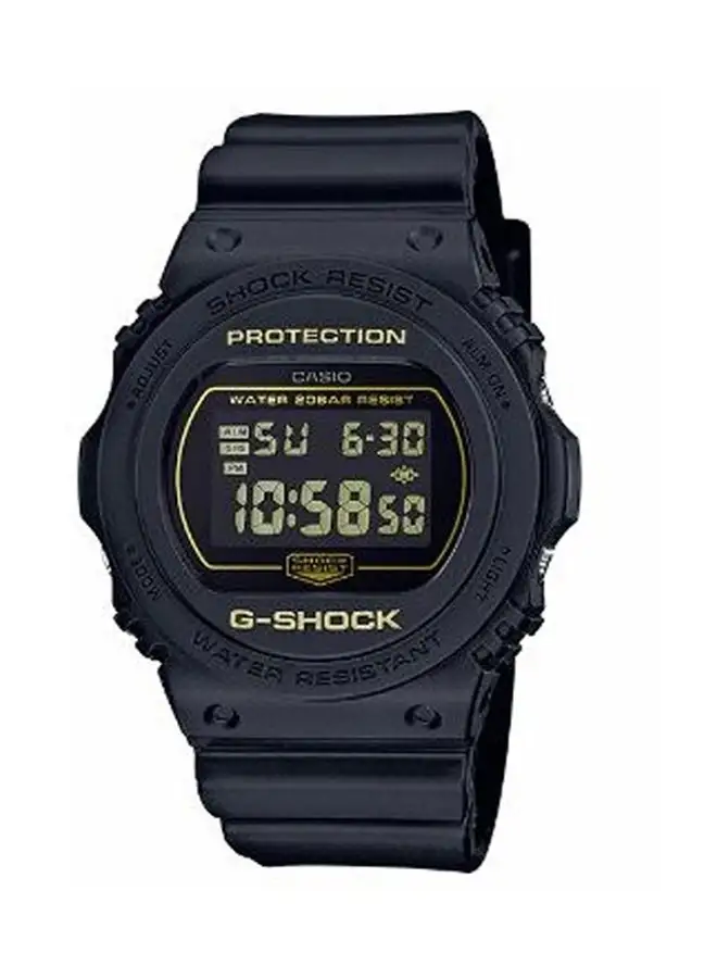 CASIO Men's Water Resistant Resin Digital Wrist Watch Dw-5700Bbm-1Dr