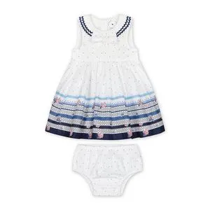 Mothercare Bow Occasion Dress With Knickers