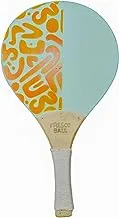 Generic The frescoball - Handcrafted Beach Racket - Light Blue * Orange