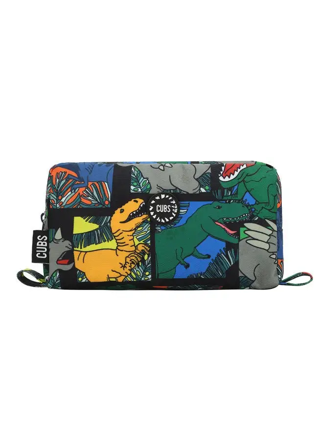 CUBS Cubs Senior Jurrasic Roar MultiColor Pencil Case