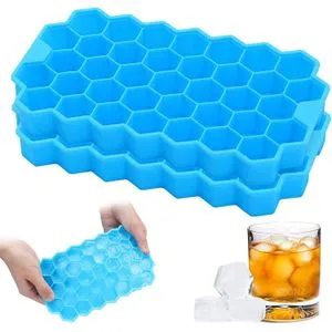Tray For Freezer Flexible Silicone Honeycomb Design