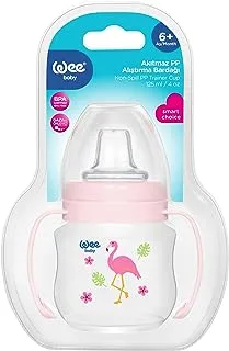 Wee Baby Non-Spill Cup With Grip 250 ml +6m (754)