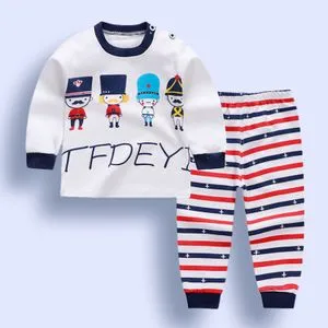 Fashion Infant Baby Boys Girls Clothes Sets Outfits Cotton Animal Sports Suit For Newborn Baby