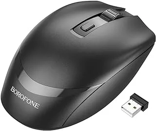 Borofone BG7 Platinum 2.4G business wireless mouse - Black