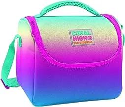 Coral High Kids Thermal Lunch Bag - Color Transition