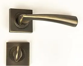 Hazal Rosetta Bathroom Door Handle