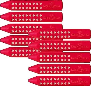 Faber-Castell-Eraser Grip 2001 Red box of 10 pcs