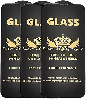 G-Power 9H Tempered Glass Screen Protector Premium With Anti Scratch Layer And High Transparency For Iphone 13 Set Of 3 Pack 6.1