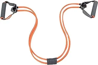 Liveup Ls3652 Dual Resistance Tube For Workout - Orange Grey