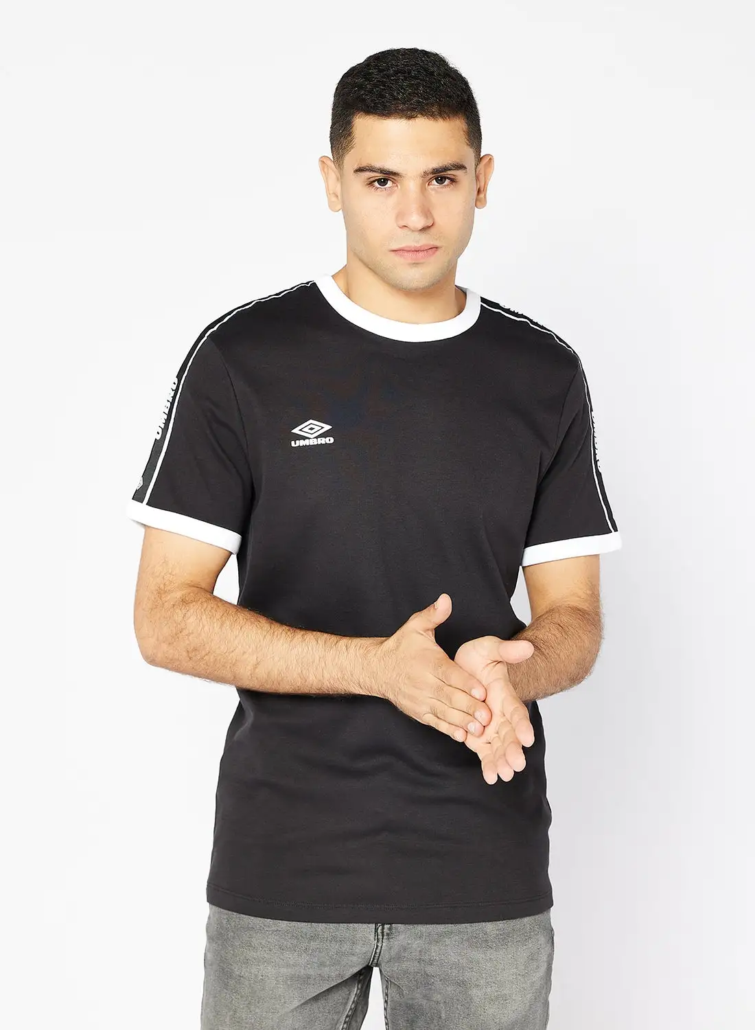 umbro Taped Ringer Tee