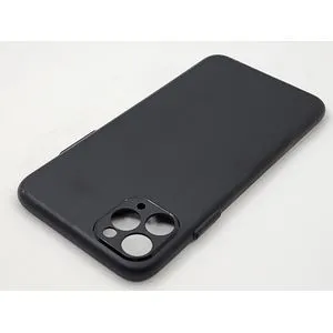 Slim Silicone Basic IPhone 11 Pro Max (6.5 Inch) Case Ultimate Protection - Black