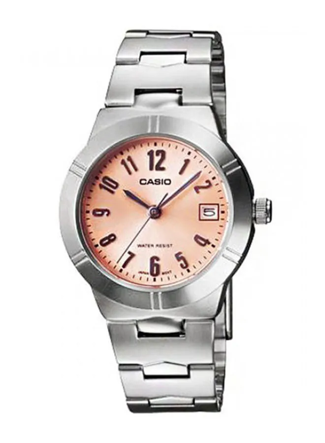 CASIO Women's Stainless Steel Analog Wrist Watch LTP-1241D-4A3DF