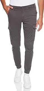 Jack & Jones Men's Jjipaul Jjflake AKM 542 Asphalt Noos Trouser