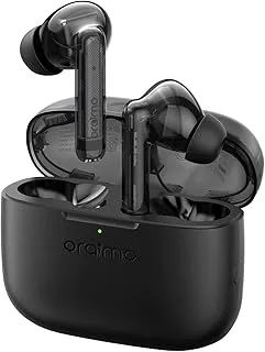 Oraimo FreePods Lite True Wireless Earbuds Bluetooth TWS Earphone with APP Control,40h Play Time, Anifast Fast Charging,in-Ear Earbuds with Stereo Bass,Black