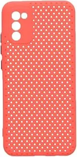 Generic Silicone Phone Case With Dotted Design And Colored Buttons For Samsung Galaxy A02s 6.5