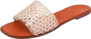 40 EU, beige, sway 1 c.m slippers,straw/canvas,net strap design