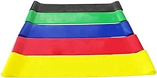 Fitness Resistance Band set 5 Levels Elastic Latex Strength Training Athletic Rubber Loops Bands Workout Fitness Equipment