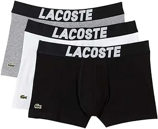 Lacoste Mens Branded Jersey Three-Pack Trunks