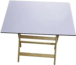 Geometric drawing board with easel hydraulic beech 80×120 cm