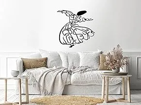 Home Gallery Sufi dervish Sticker wall decal Black 80x80 H01659