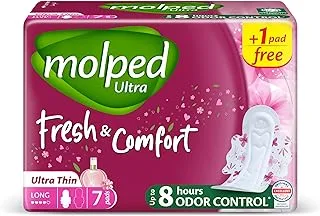 Molped Ultra - Fresh & Comfort - Single Pack - Long - 7 Pads