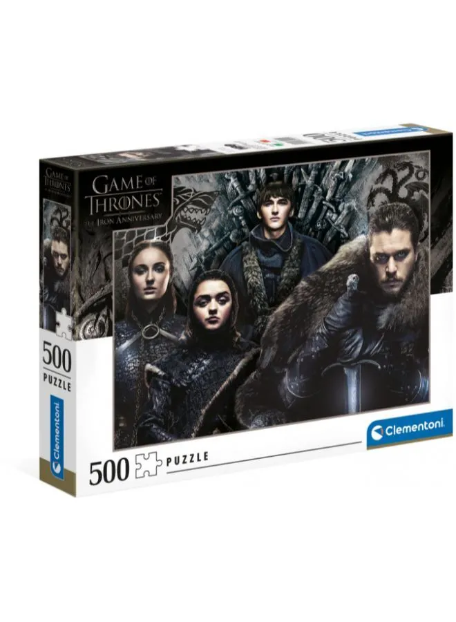 Clementoni 500-piece jigsaw puzzle - GAME OF THRONES