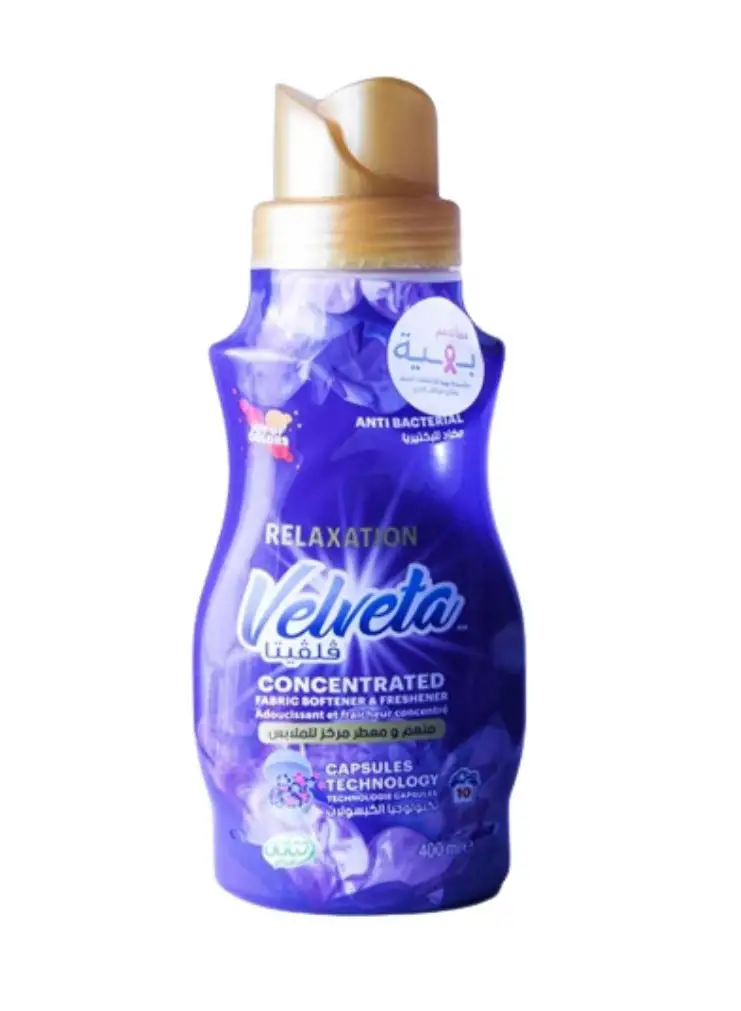 Velveta Concentrated Softener and Freshner with Relaxation Scent 400ml