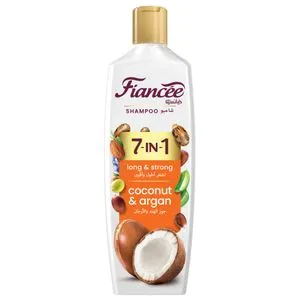Fiancee Shampoo with Coconut & Argan Shampoo for Longer and Stronger Hair - Enriched with Natural Ingredients - 170 ml