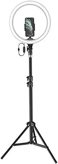 Baseus Live Stream Holder-floor Stand (12-inch Light Ring) Black