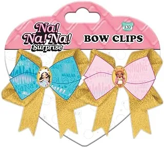 Na!Na!Na! Surprise Bow Hair Clips 2-Pieces Set