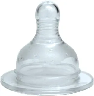 True Wide Silicone Teat for Feeding Bottle - Small