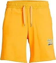 Jack & Jones Men's JPSTTREVOR Sweat Shorts GMS SweatShorts, Iceland Poppy, XXL