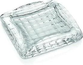 Optic Ashtray 18X18 cm clear