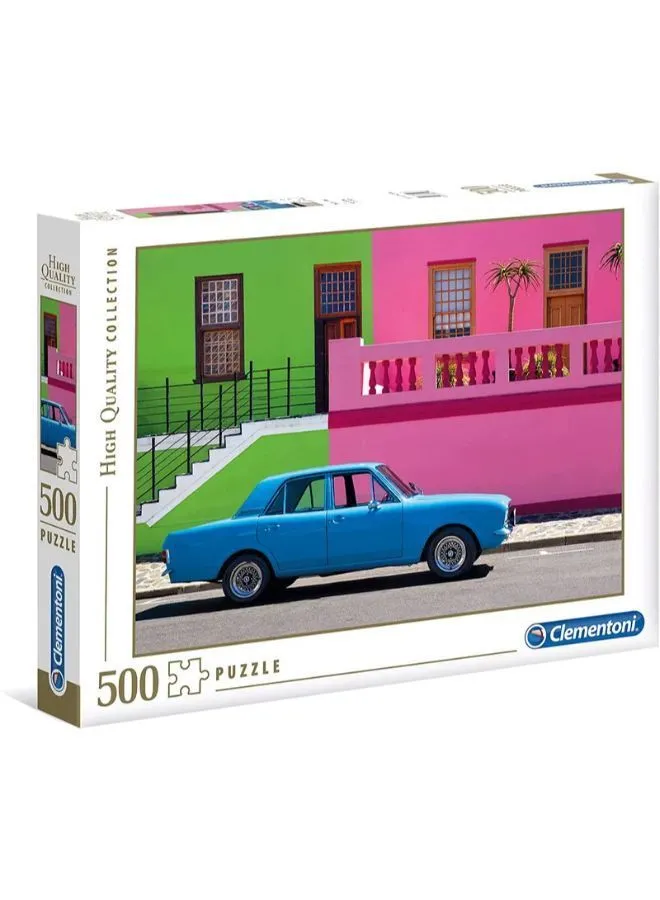 Clementoni 500-piece jigsaw puzzle - THE BLUE CAR