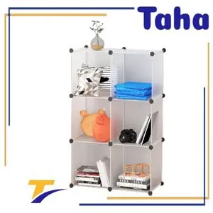 Taha Offer  Desk Shelves, Easy To Remove And Install 6 Square