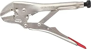 CETAFORM E51-16-0235 Grip Pliers (Straight Jaws) - 235 mm Unique Design, Comfortable Grip And Durable Material - Multi Colour